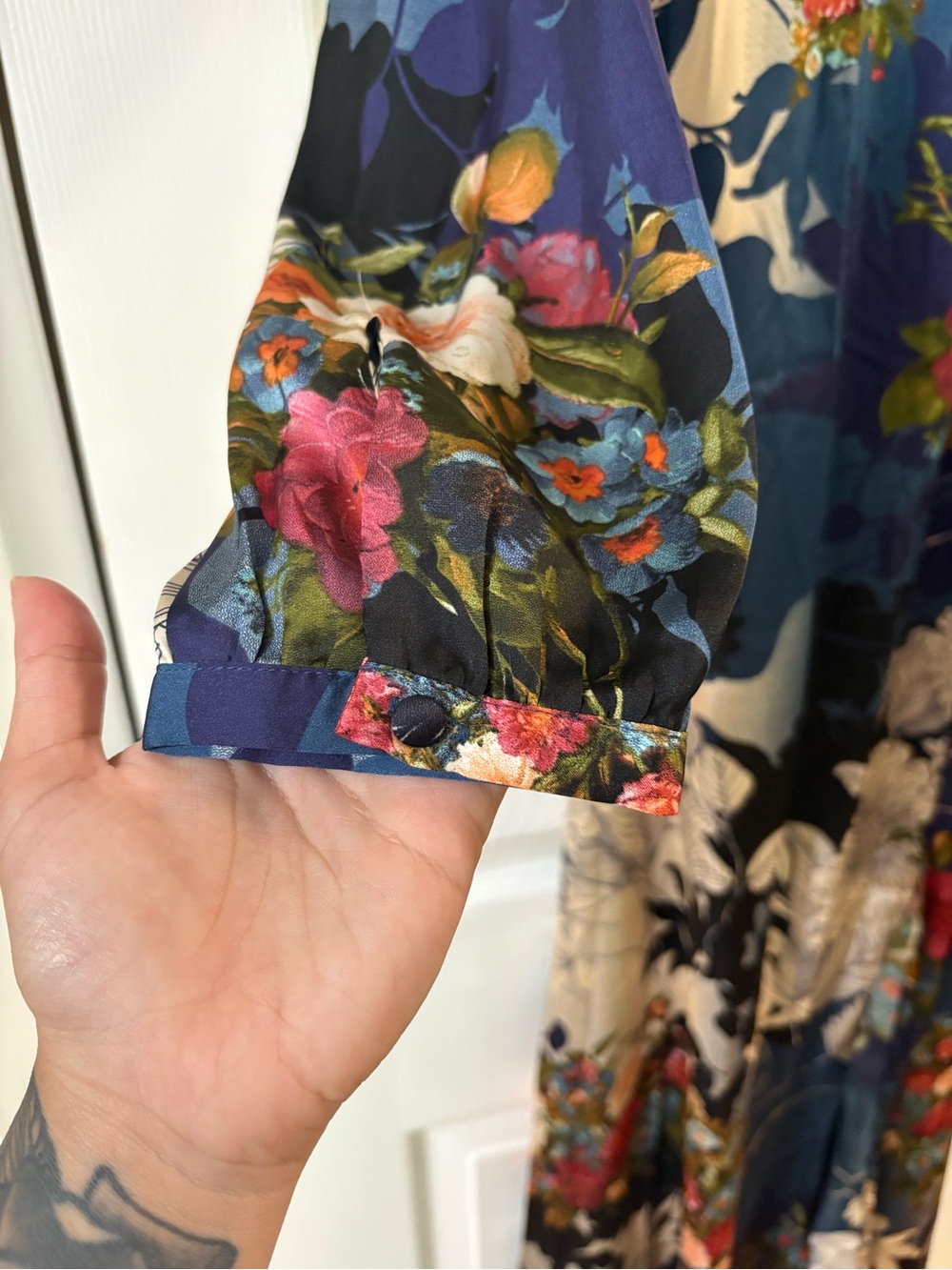 Lulu's Floral Dress: Put on a smile - Picture 3 of 8